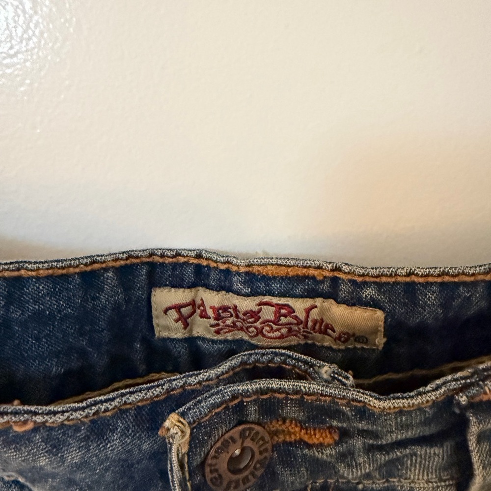 Paris Blues Denim Mini Skirt - Picture 4 of 5